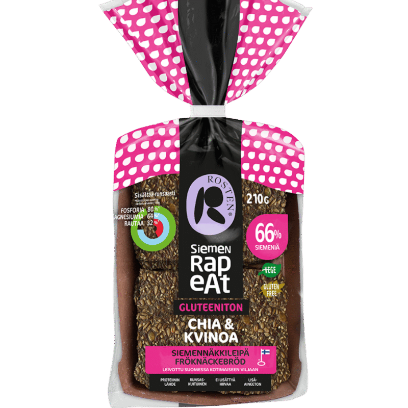Gluteenivaba chia-kinoa näkileib 210g