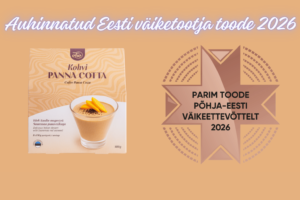 Kohvi Panna Cotta Saaremaa punavetikaga