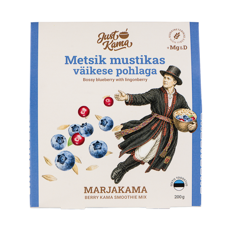 Metsik Mustikas väikese pohlaga