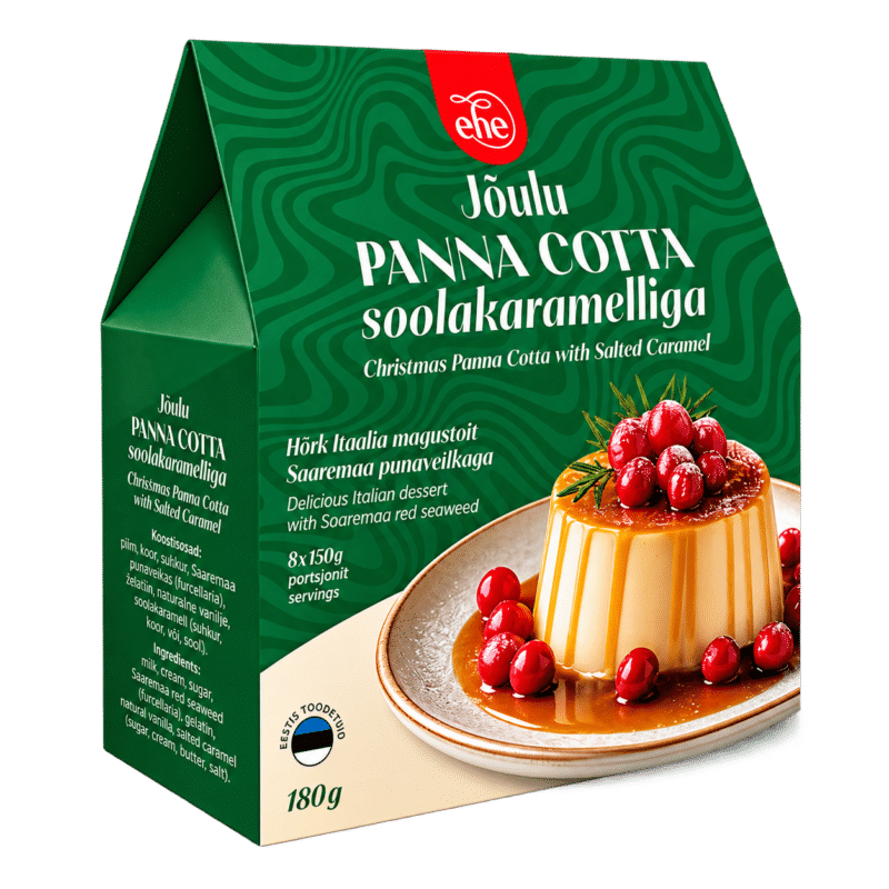 Jõulu panna cotta soolakaramelliga